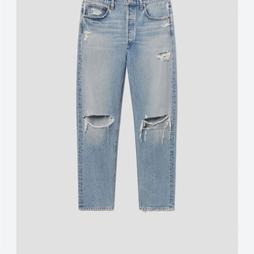 Agolde 90’s mid rise straight jeans in alter - Picture 10 of 10